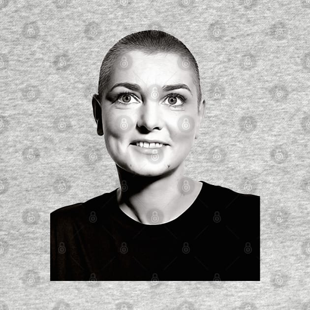 Sinéad O'Connor Retro Aesthetic Fan Gift Design by feck!